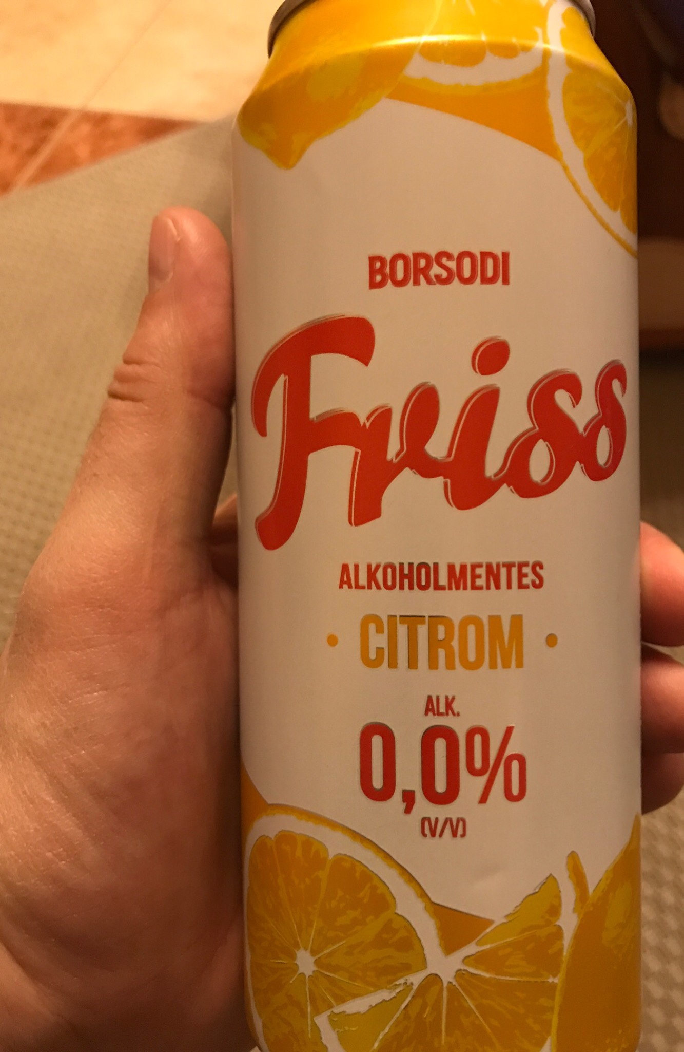 Friss citrom alkoholmentes, Hungary