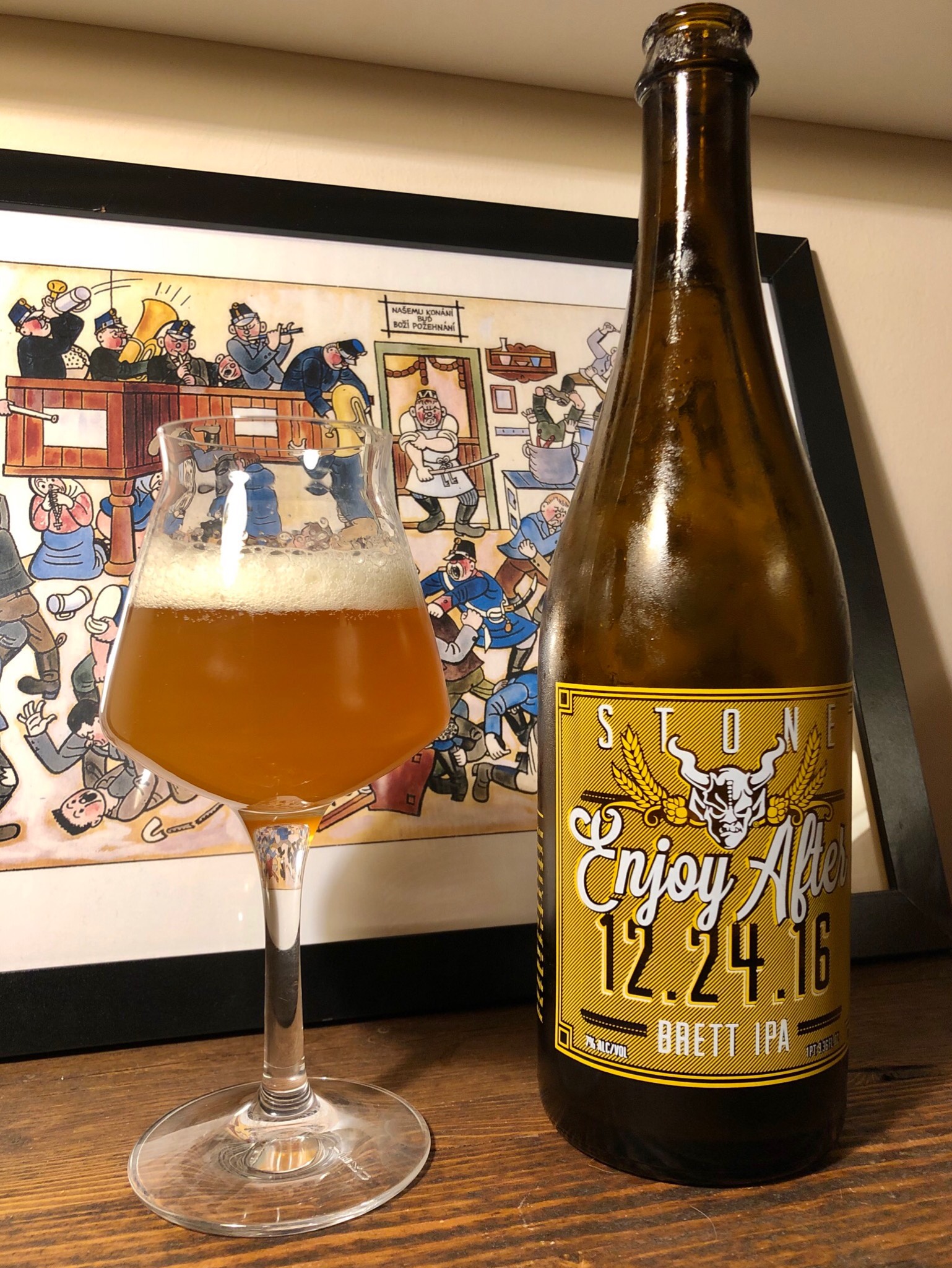 Enjoy after 12.24.16 Brett IPA, United States