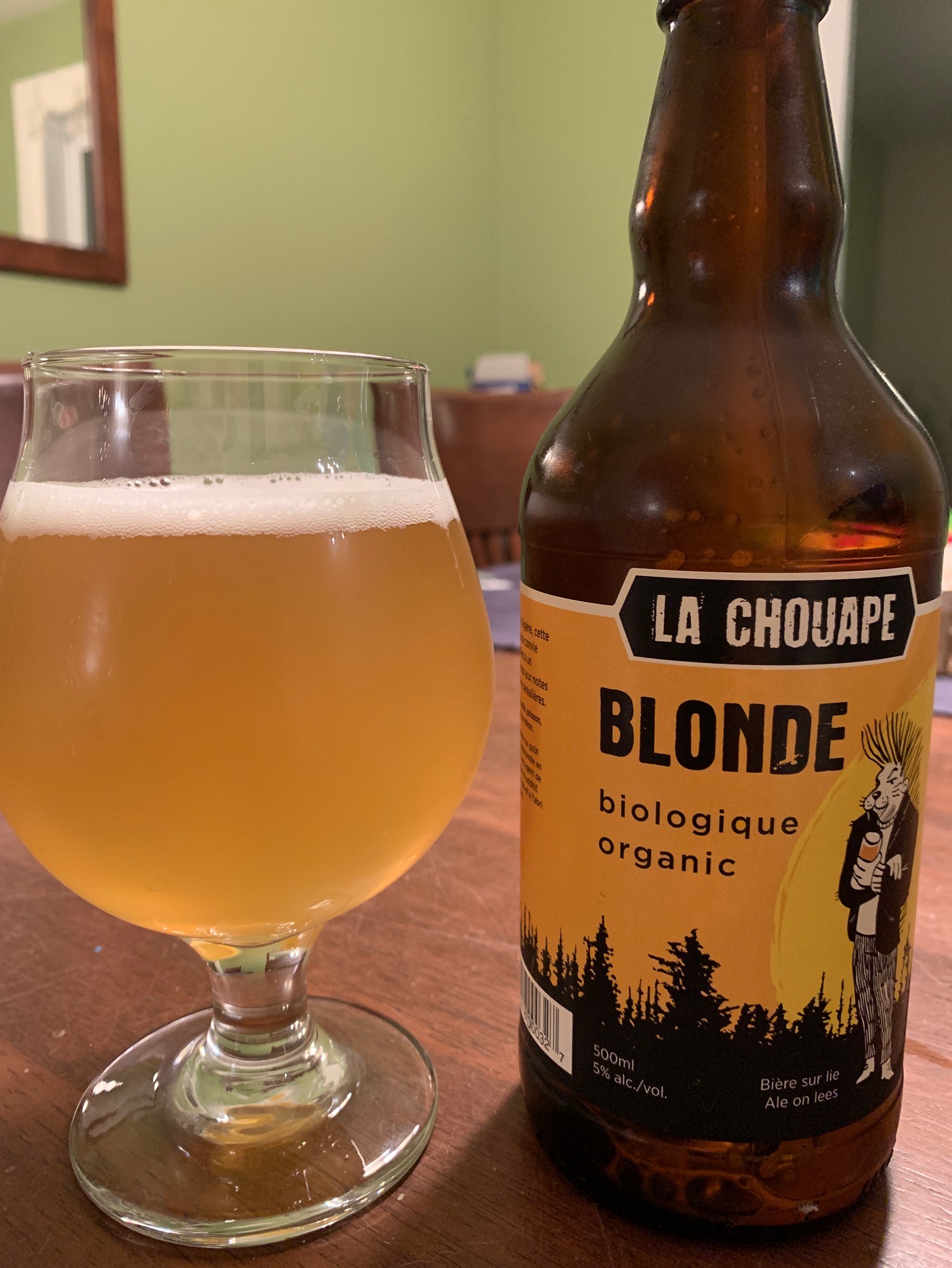 La Chouape Blonde, Canada