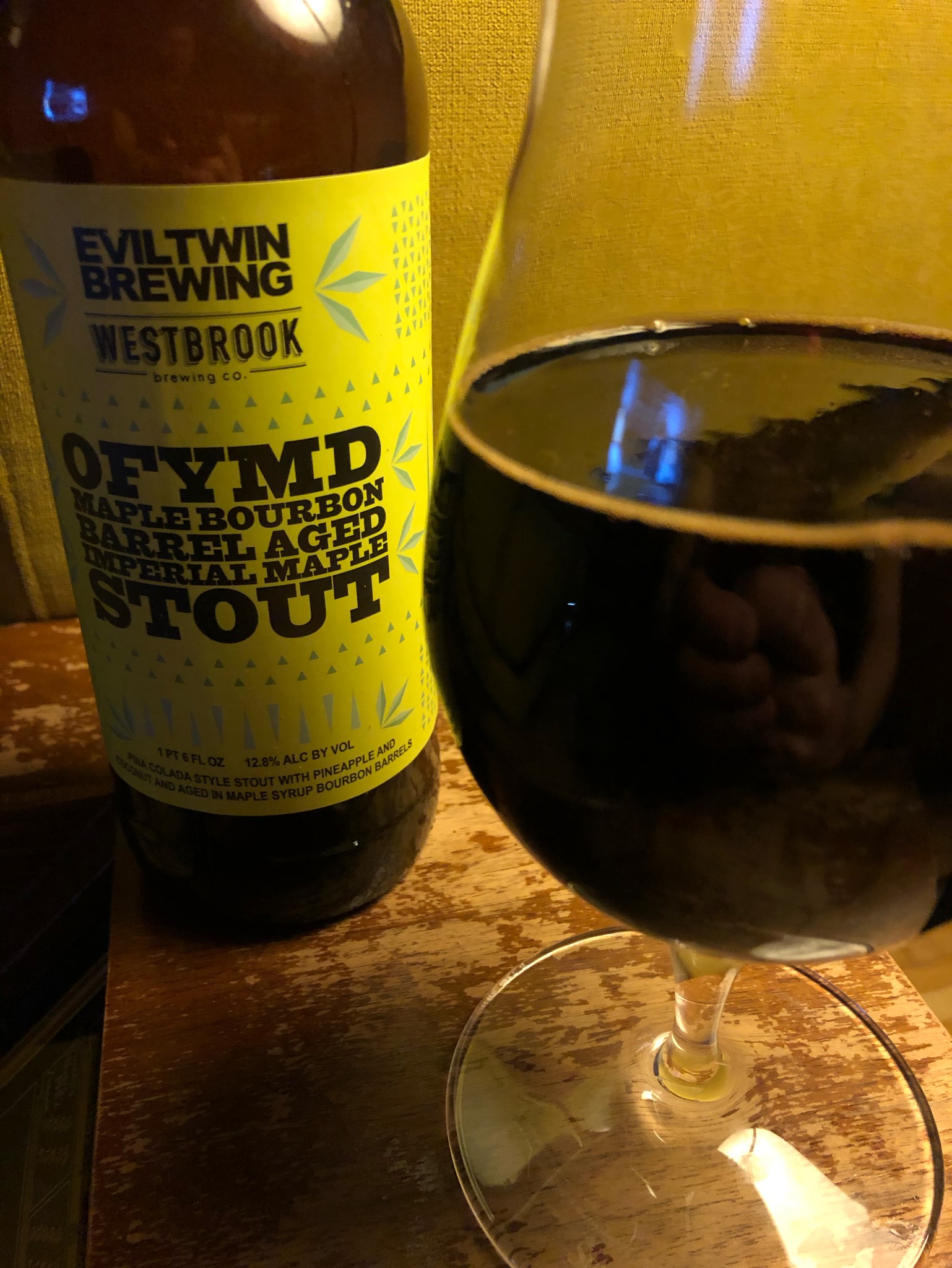 OFYMD Maple Bourbon Barrel Aged Imperial Maple Stout, United States