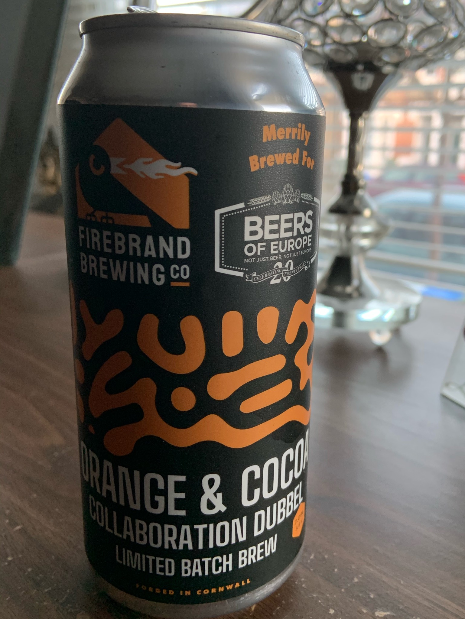 Orange & Cocoa Collaboration Dubbel, England