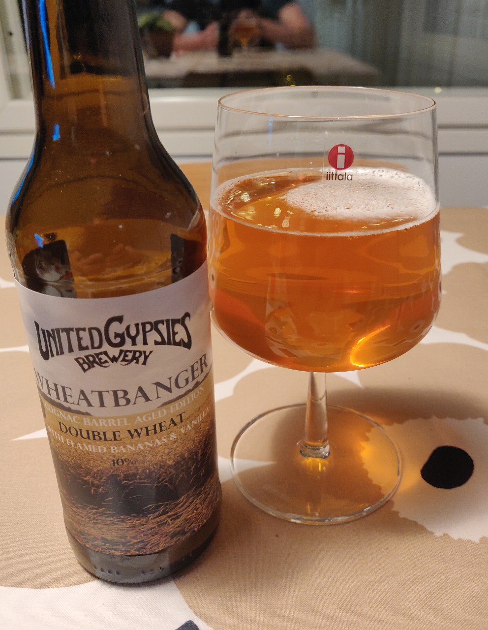 Wheatbanger Double Wheat Cognac Barrel Aged With Flamed Bananas & Vanilla, Finland