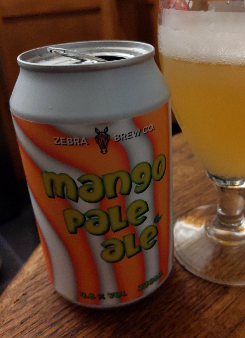 mango pale ale, England