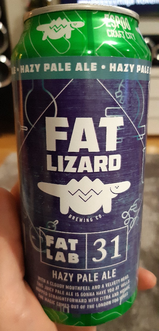 Fat Lab 31: Hazy Pale Ale, Finland