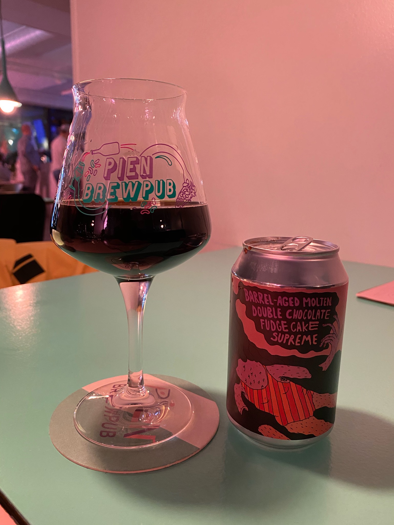 Barrel-Aged Molten Double Chocolate Fudge Cake Supreme, Norway