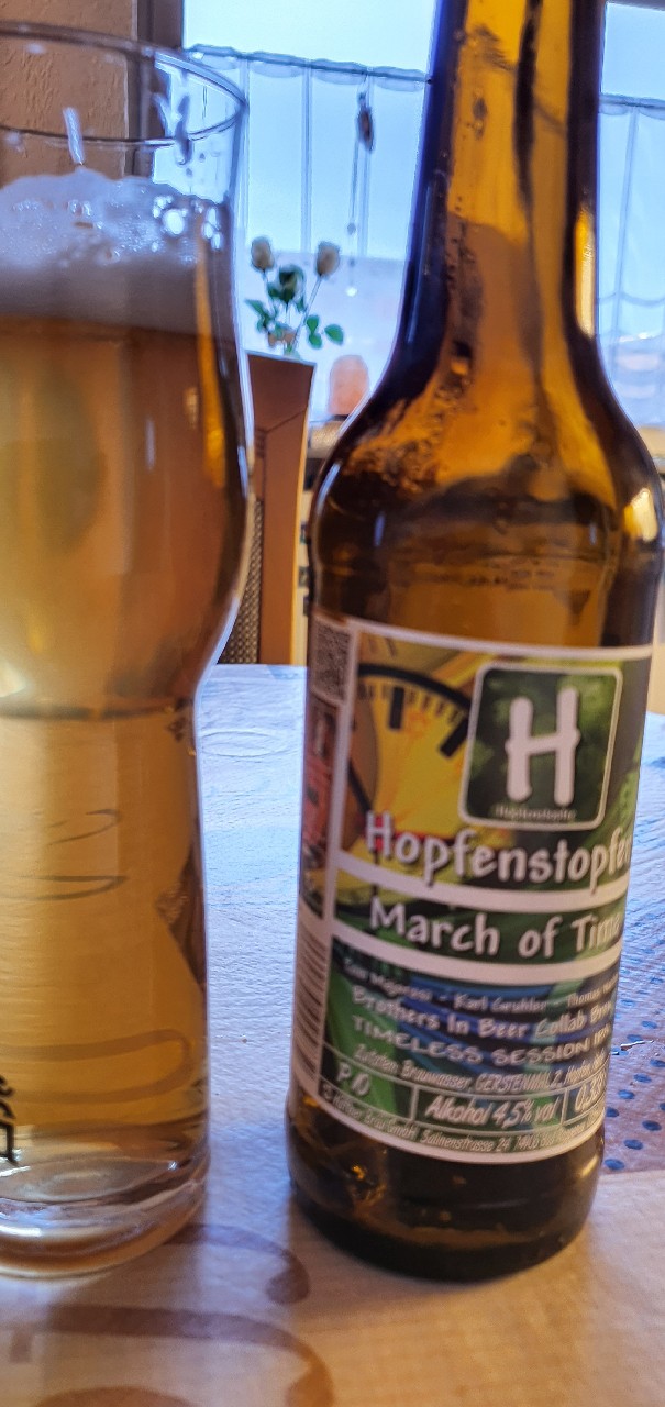 hopfen stopfer march on Time, Germany