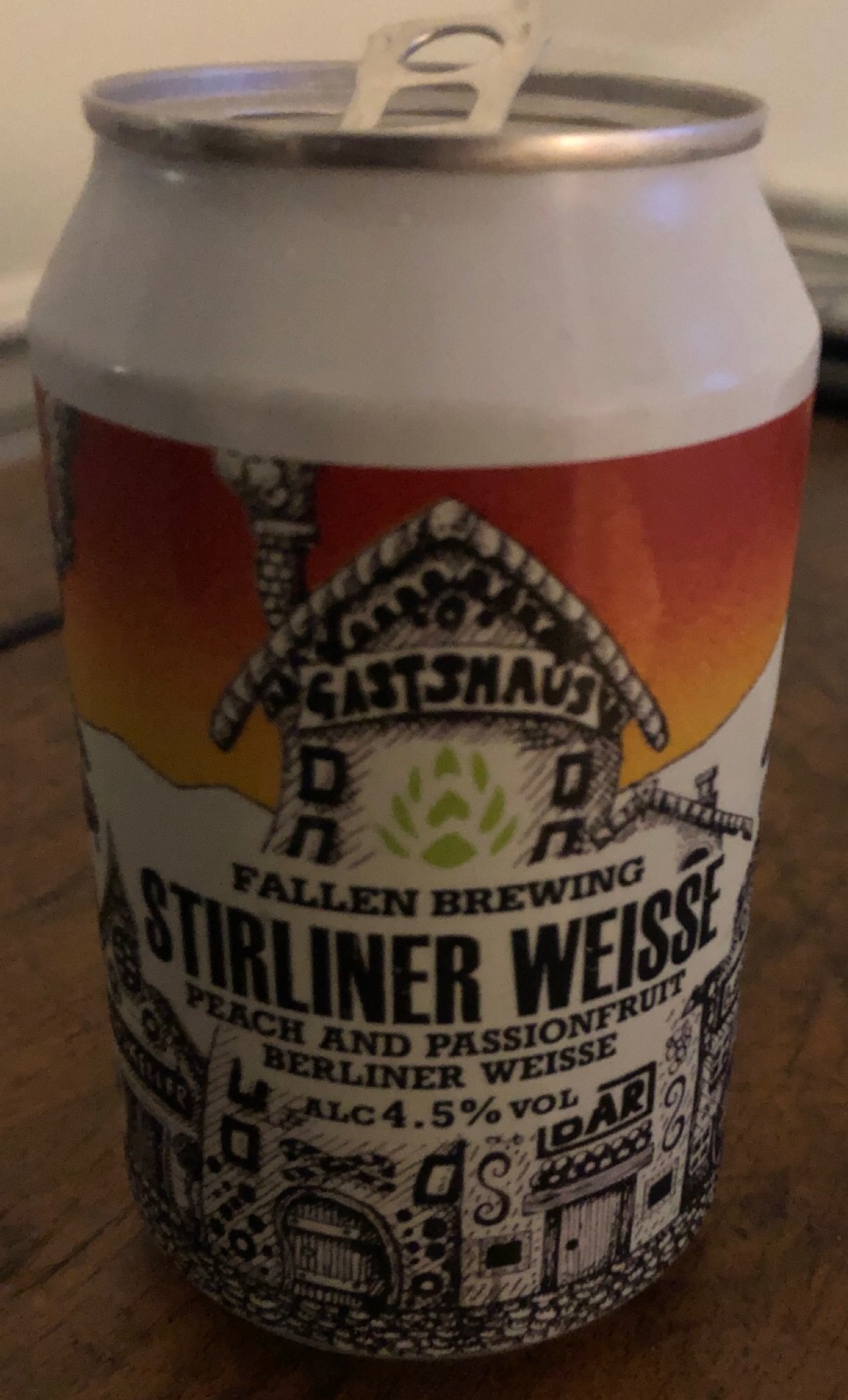 Stirliner Weisse, Scotland