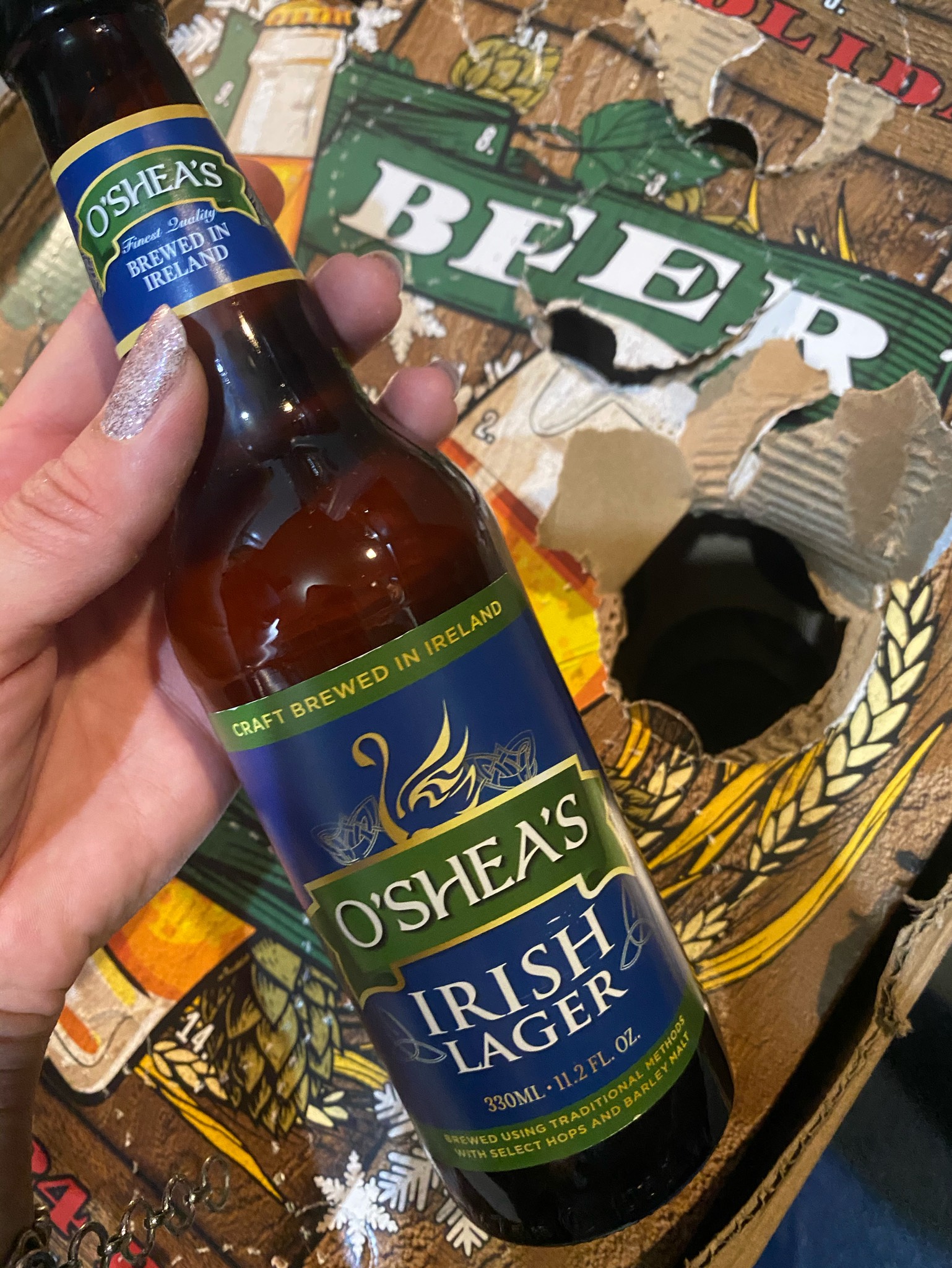 O'Shea's Irish Lager, Ireland