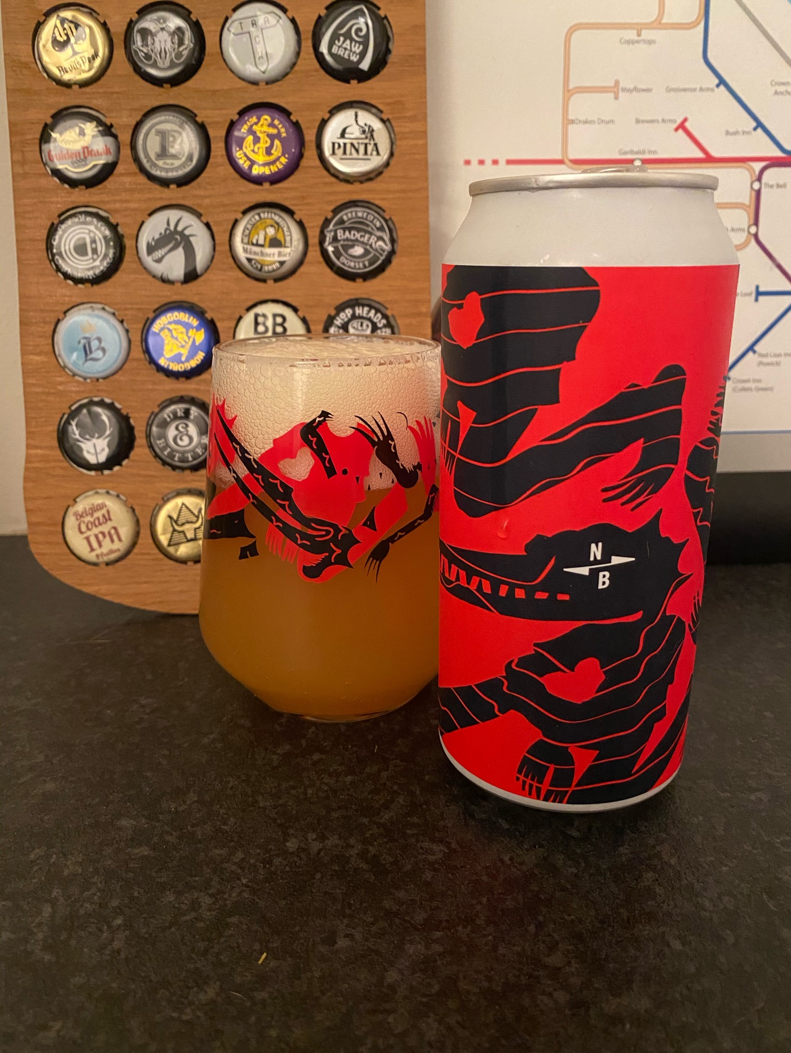 North X Deya Triple IPA, England