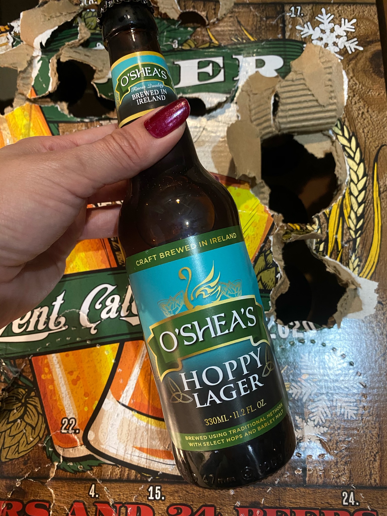 O'Shea's Hoppy Lager, Ireland