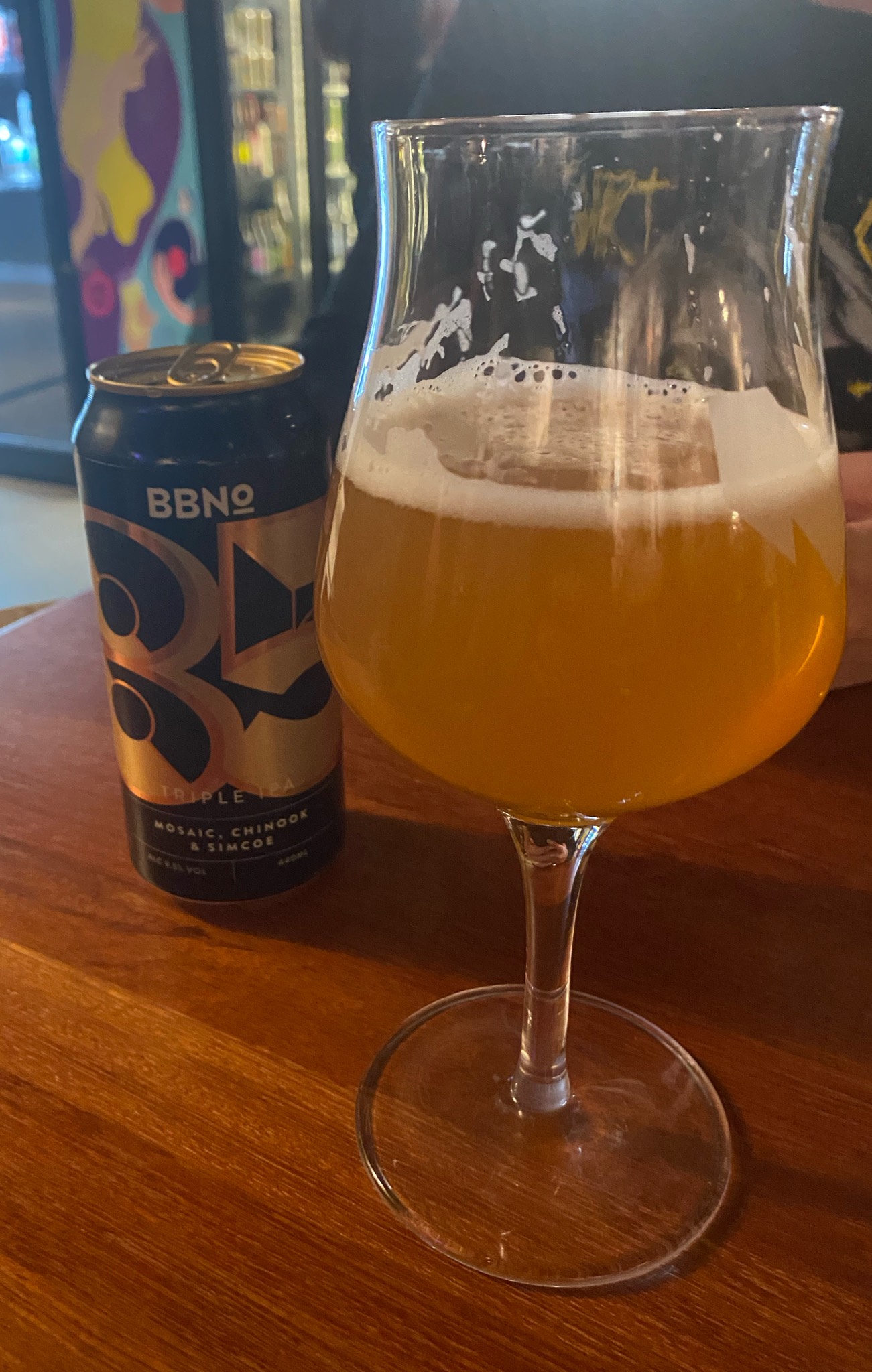 85 Triple IPA - Mosaic El Dorado Calypso, England