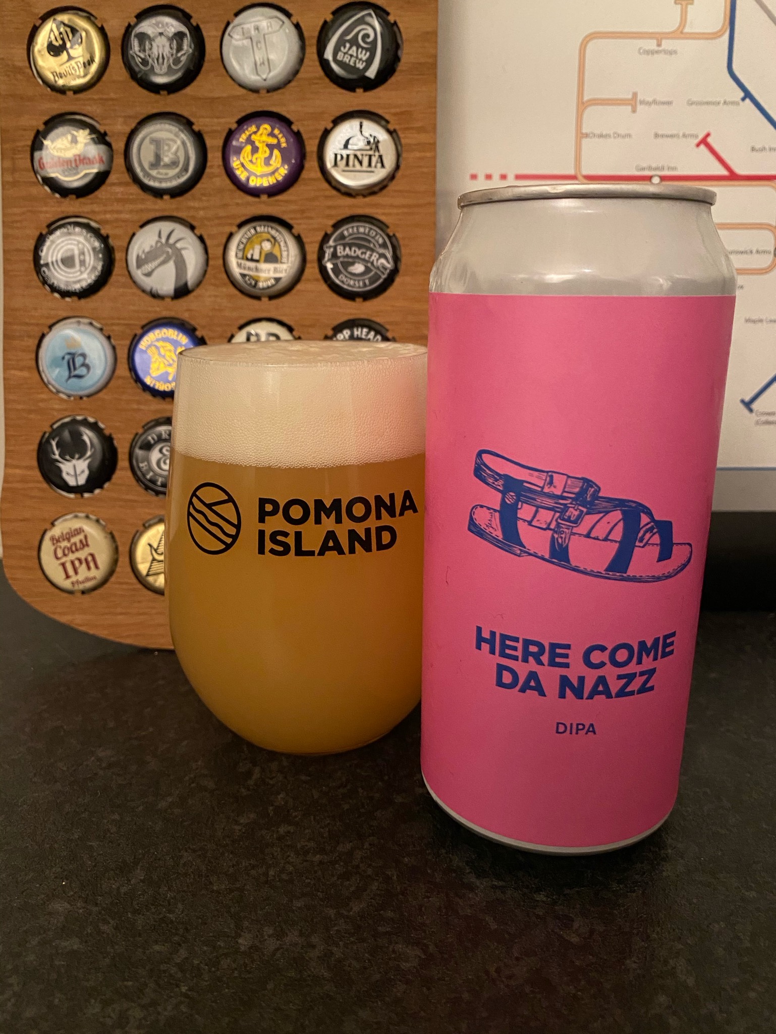 Here Come Da Nazz, England