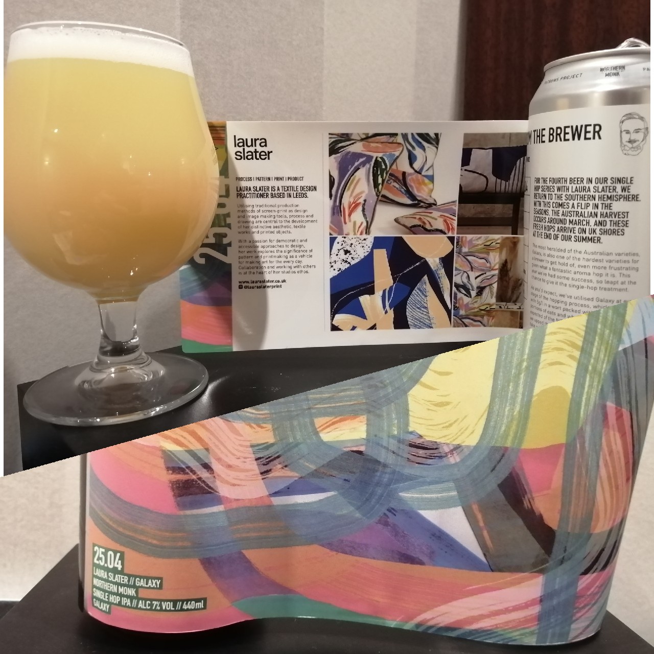 Patrons Project 25.04 // Laura Slater // Single hop // Galaxy, England