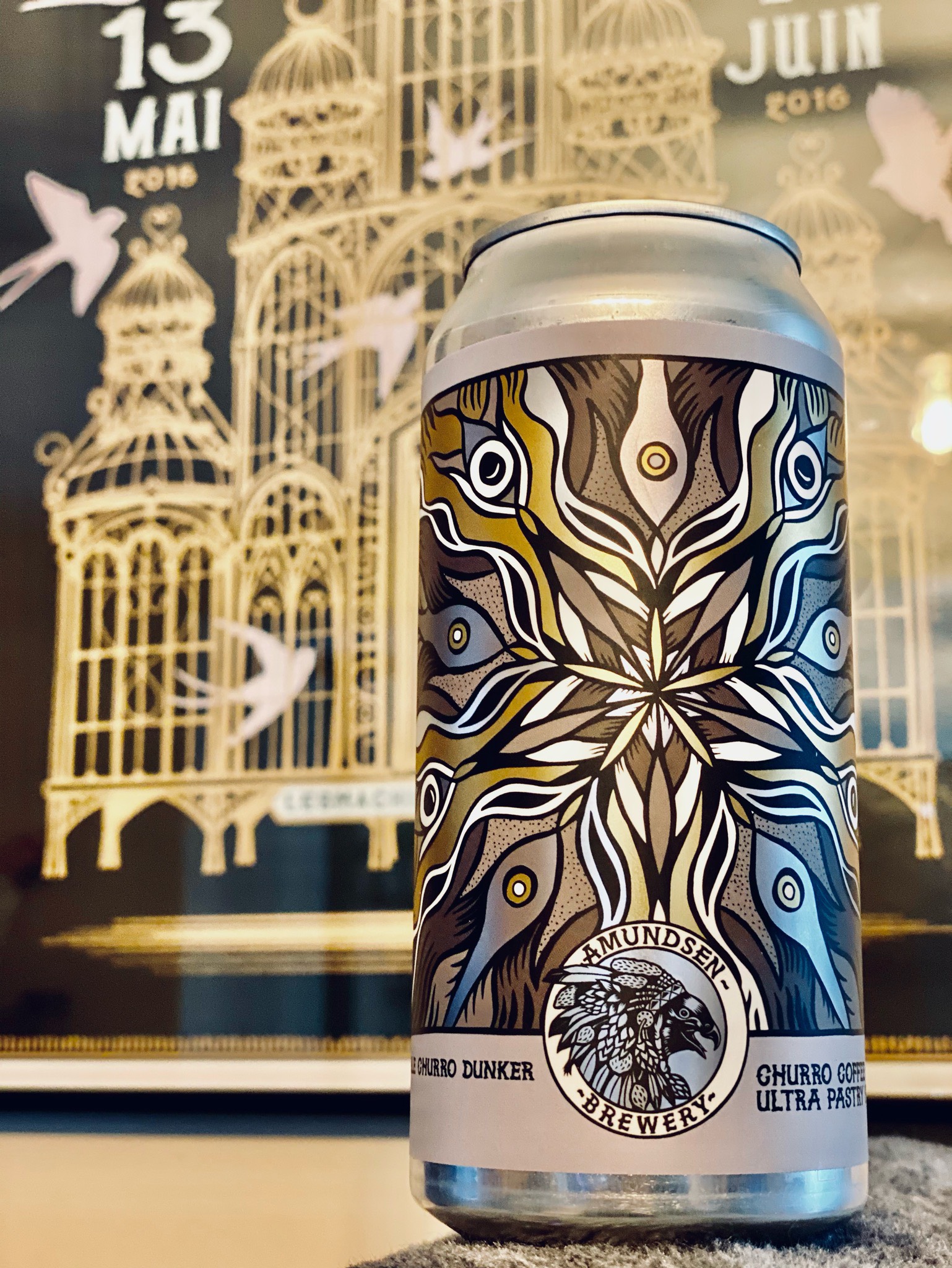 Double Churro Dunker Churros Coffee, Norway