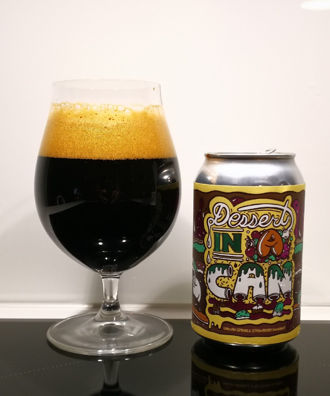 Dessert In A Can - Unicorn Sprinkle Strawberry Doughnut, Norway