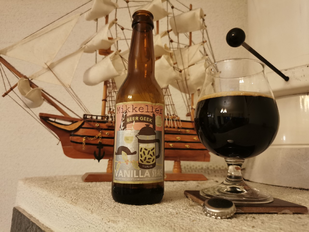 Beer Geek Vanilla Shake 2016 BA Bourbon, Denmark