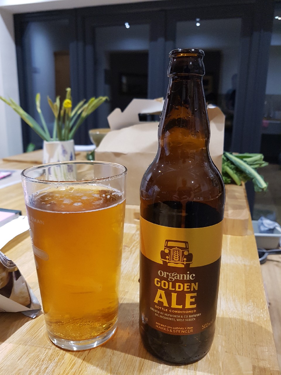 Organic Golden Ale, England