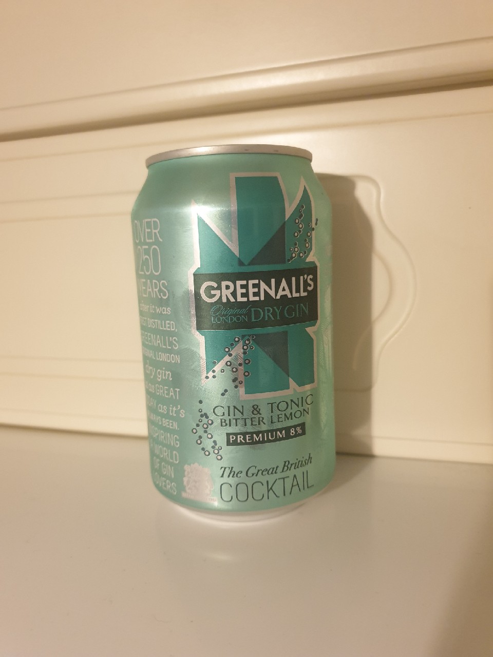 Greenhall's Gin & Tonic Bitter Lemon, England