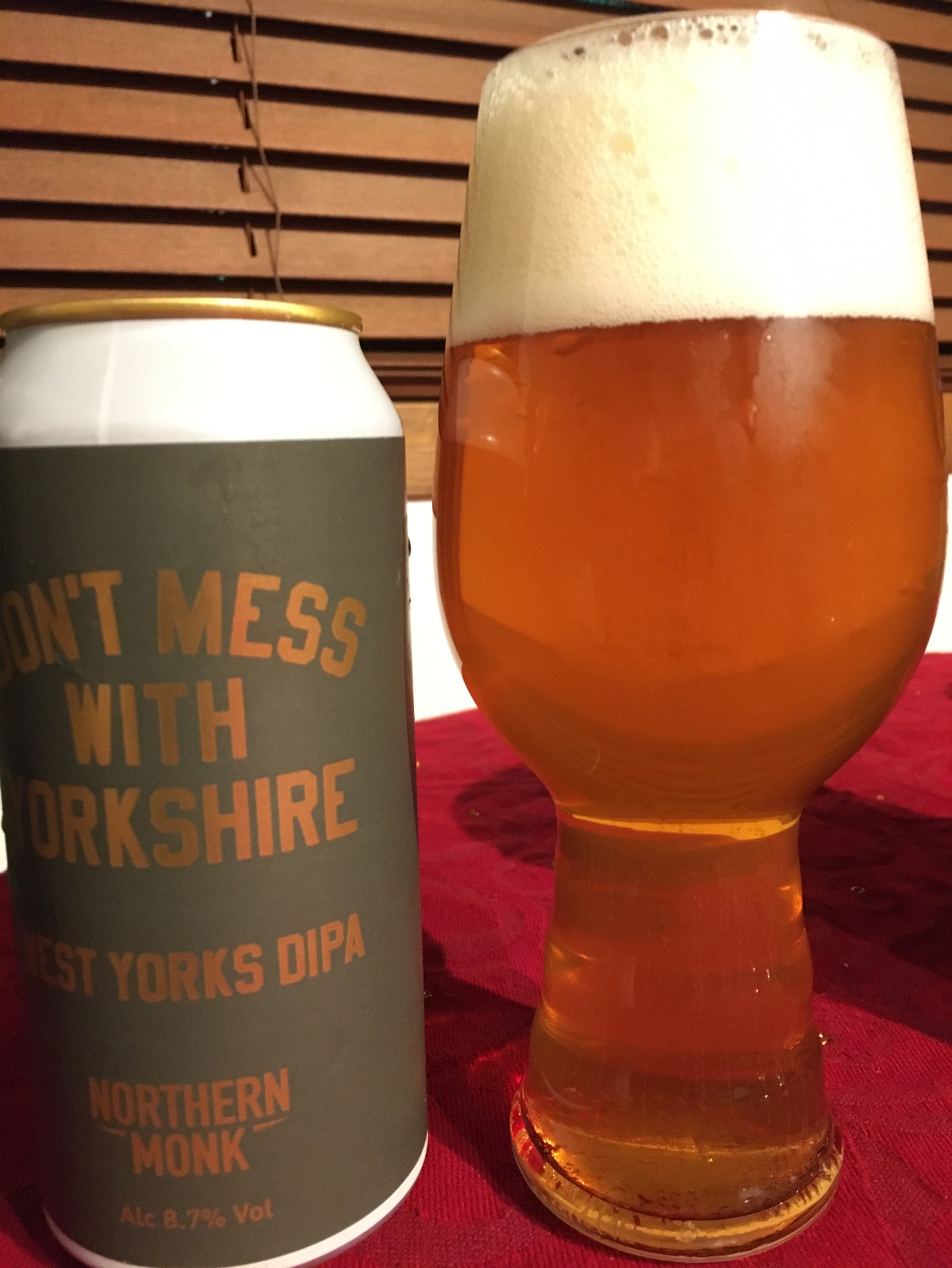 Don't Mess With Yorkshire West Yorks DIPA, England