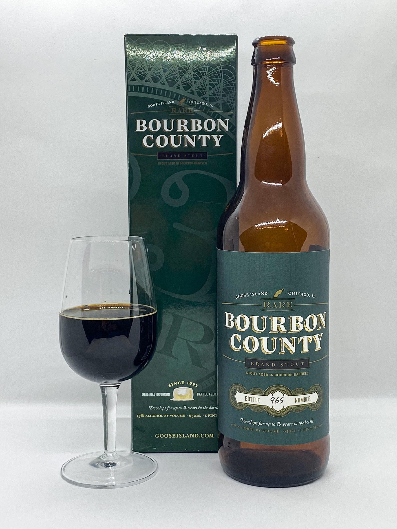 Rare Bourbon County Brand Stout (2010), United States