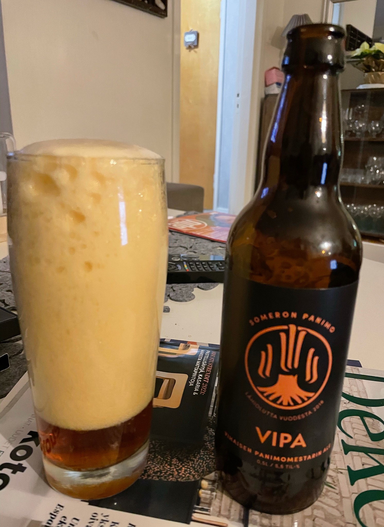 VIPA Vihaisen Panimomestarin Ale 5.5 %, Finland