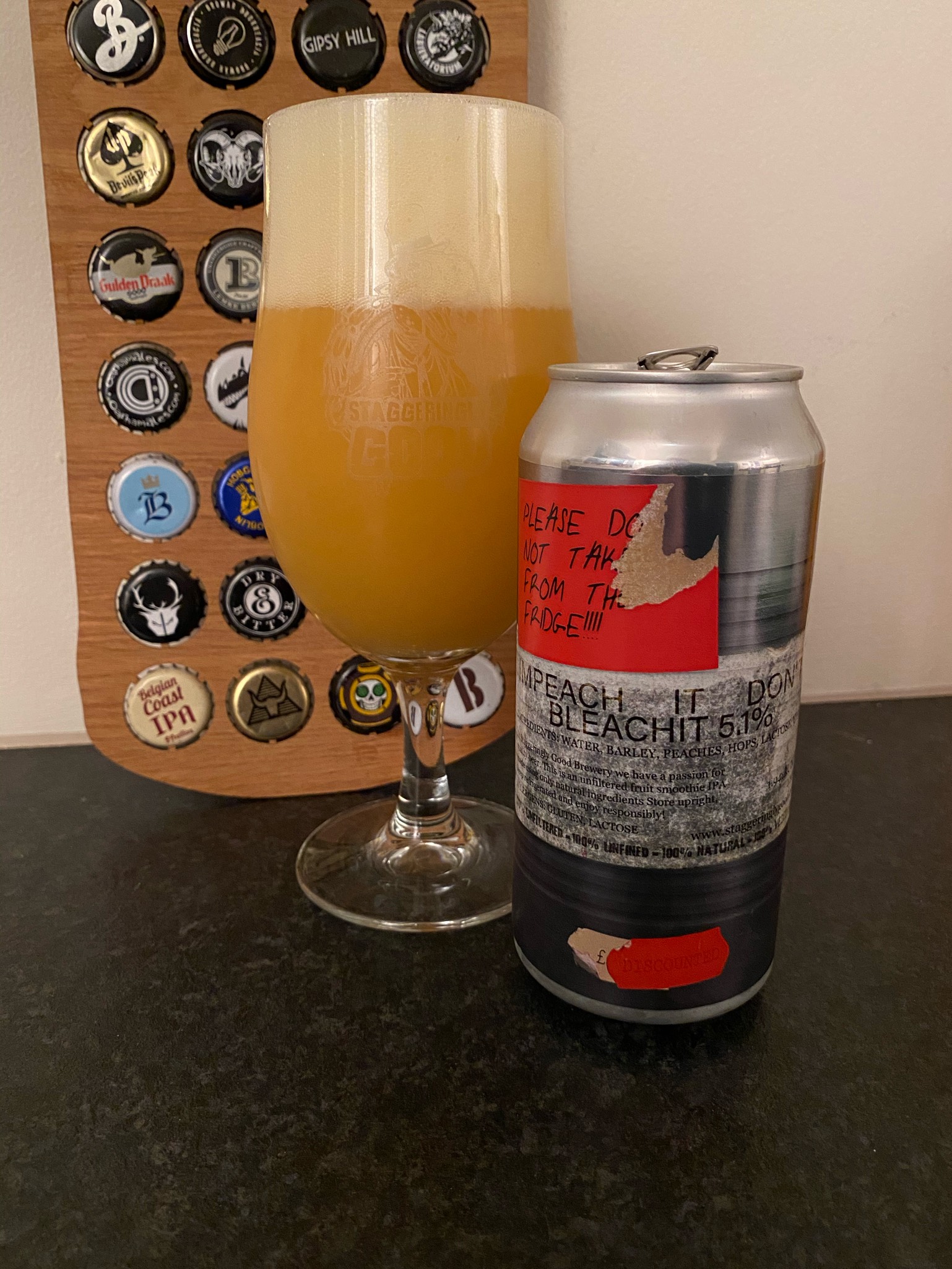 Impeach It Don't Bleach It, England