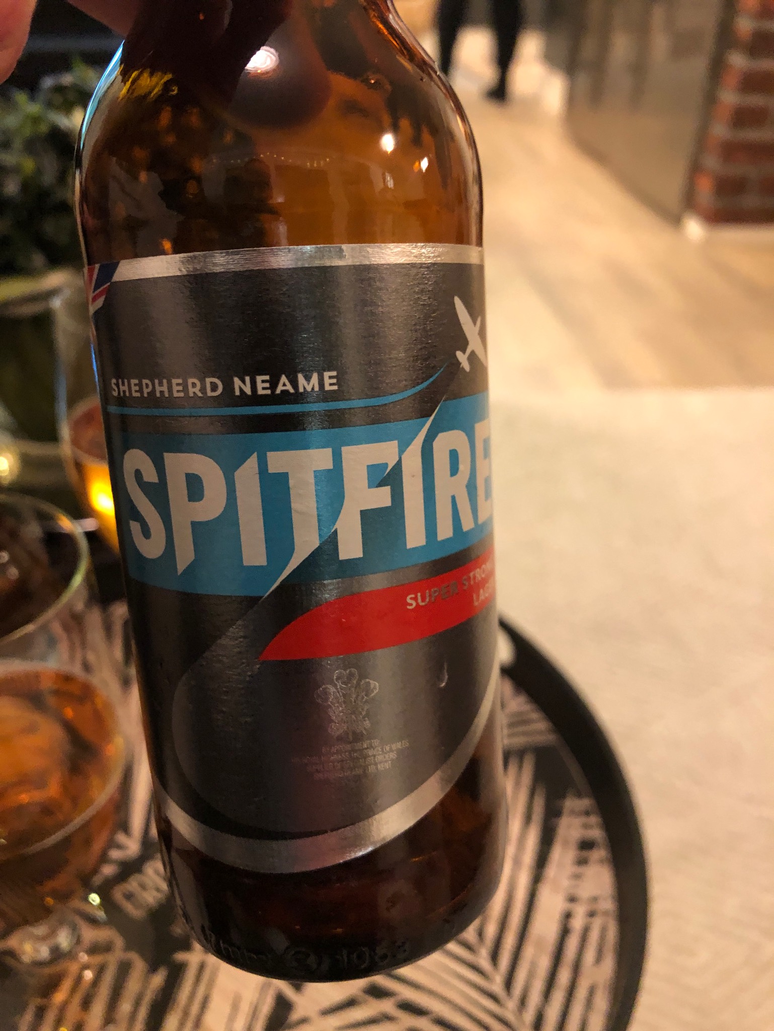 Spitfire Super Strong Lager, England