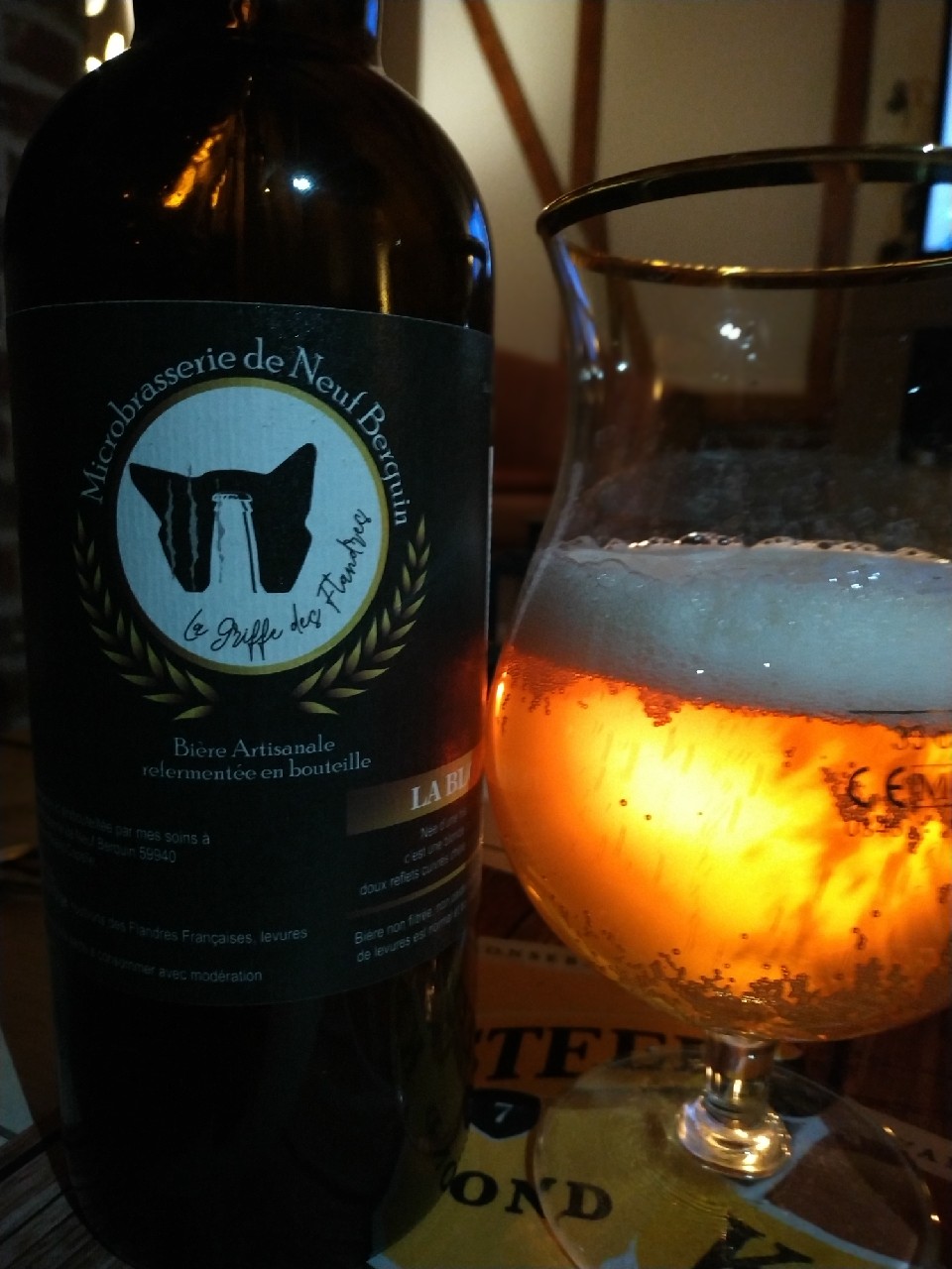 la griffe des flandres Blonde, France