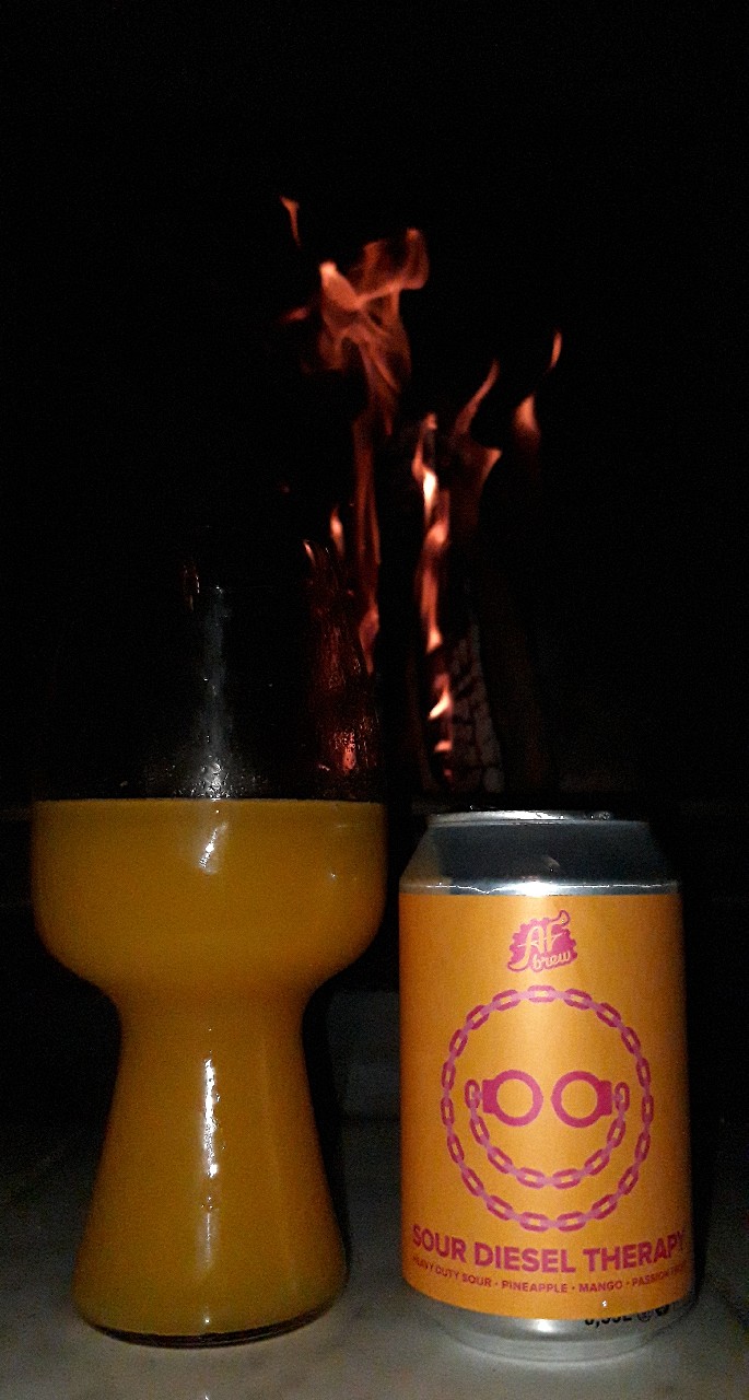 Sour Diesel Therapy: Pineapple - Mango - Passion Fruit, Russia