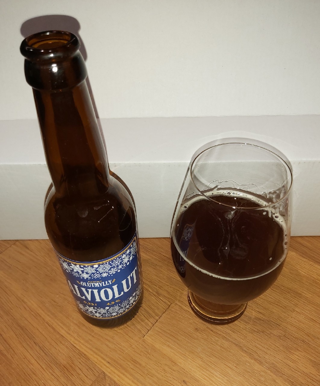 Olutmylly Talviolut, Finland