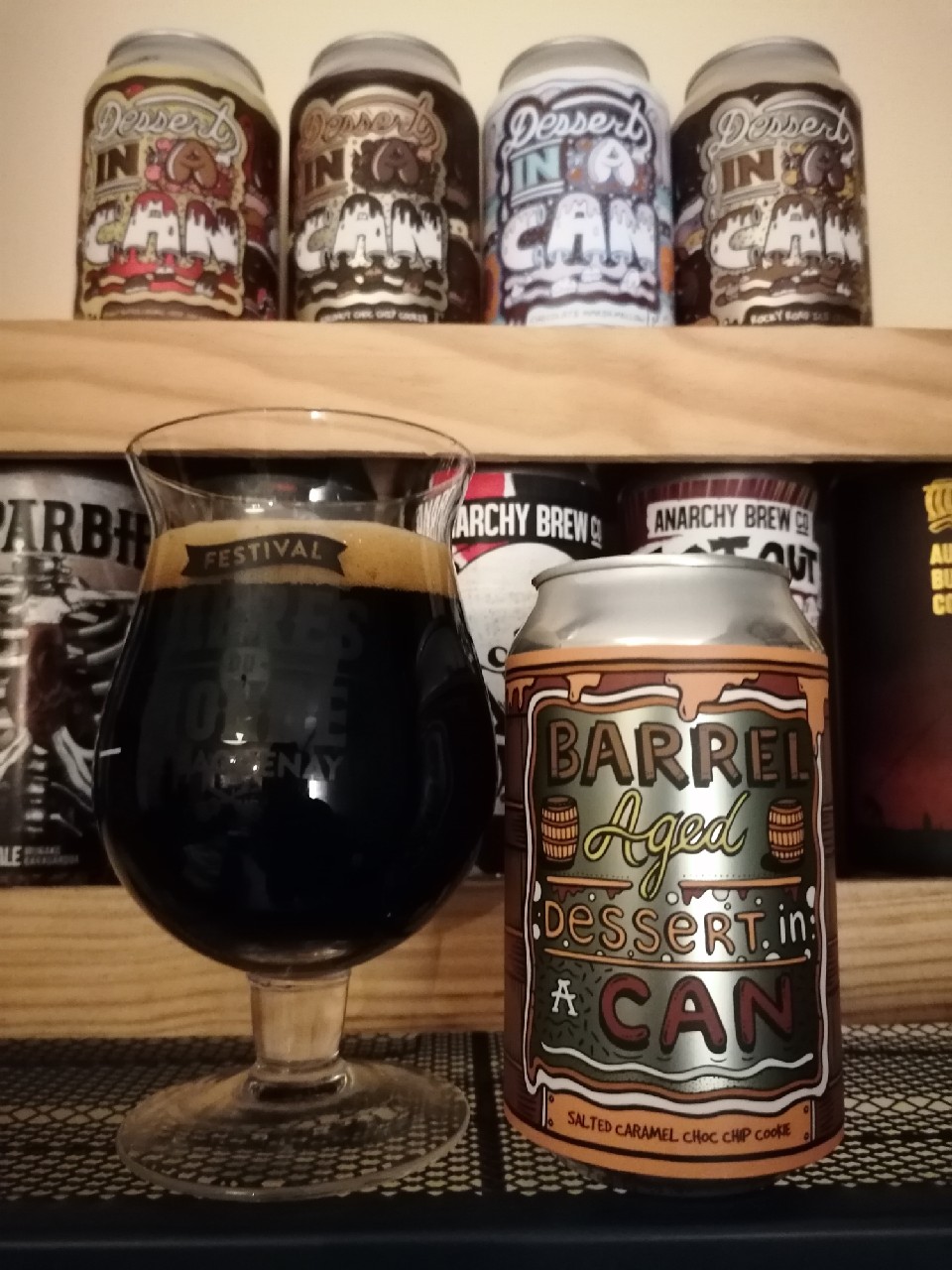 Barrel Aged Dessert In A Can - Salted Caramel Choc Chip Cookie, Norway