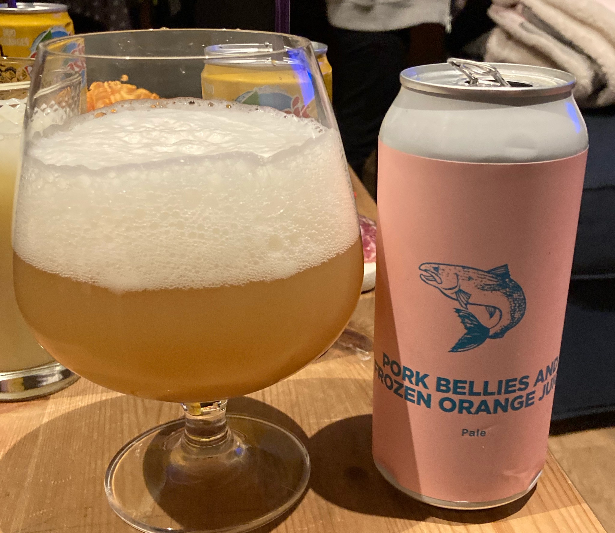 Pork Bellies And Frozen Orange, England