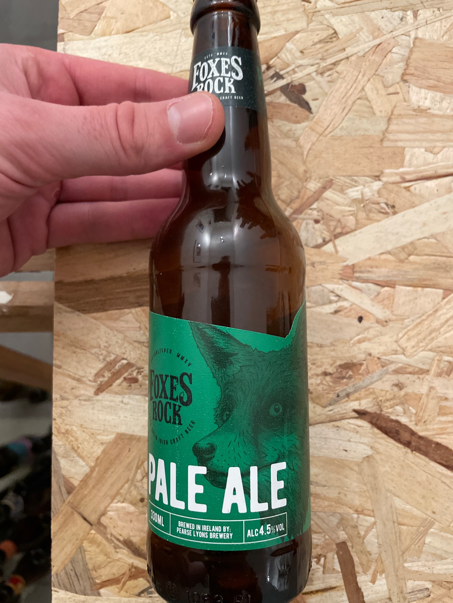 The Foxes Rock Irish Pale Ale, Northern Ireland