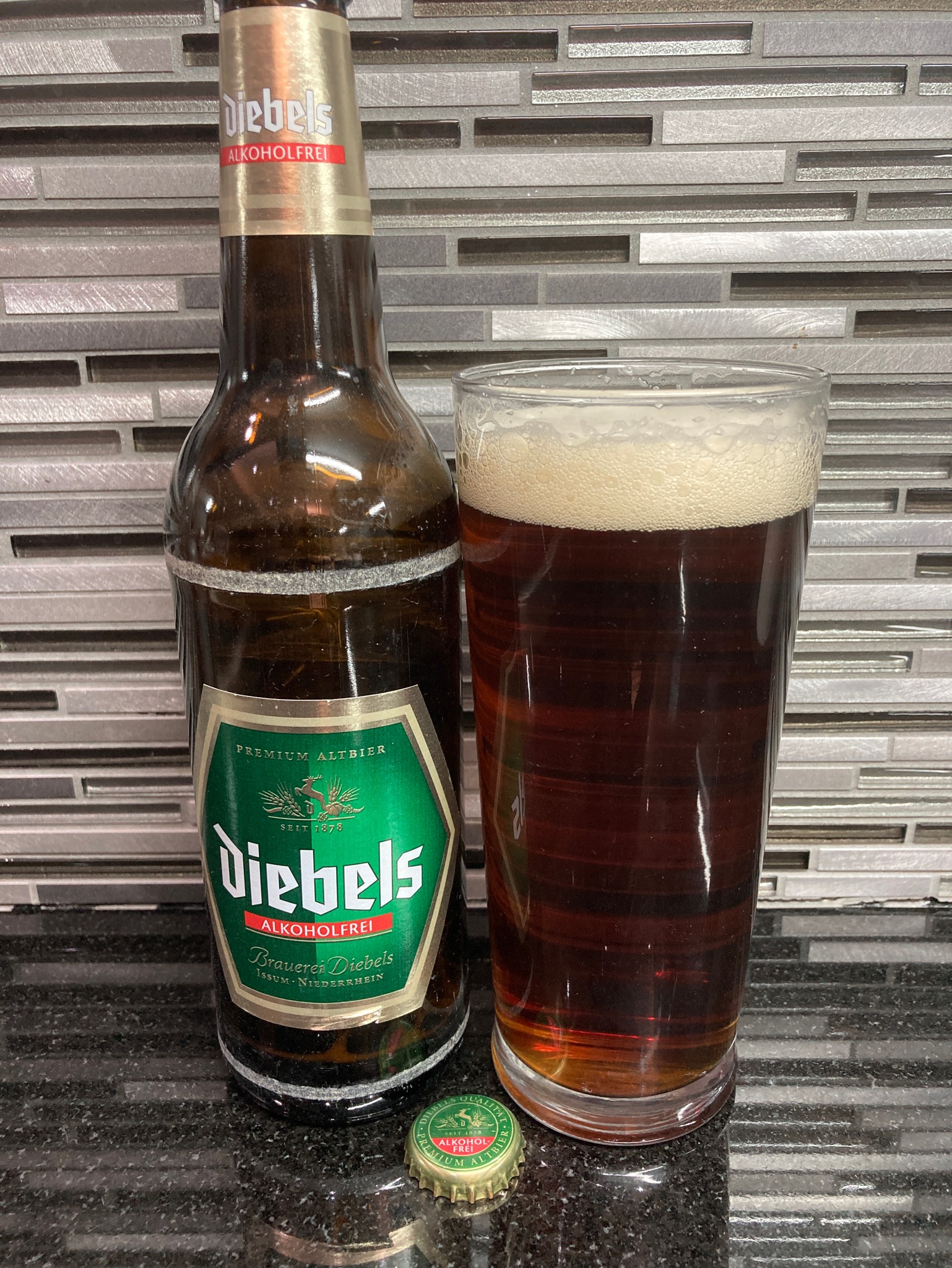 Diebels alkoholfrei, Germany
