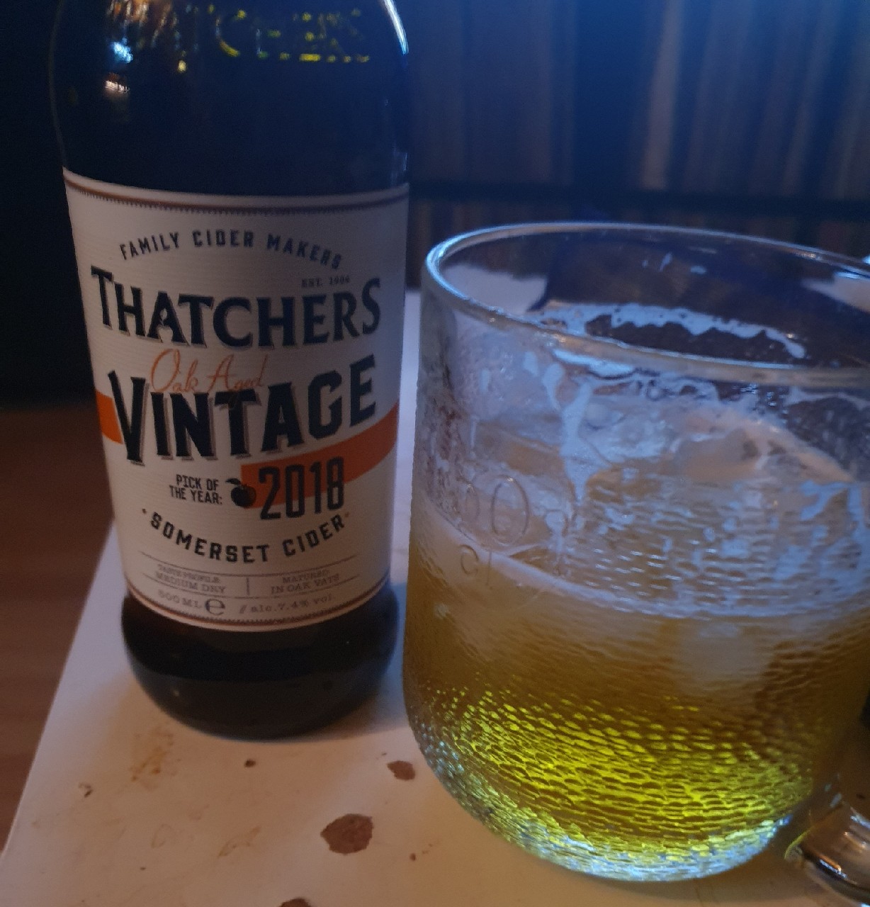 Thatchers Vintage 2018, England