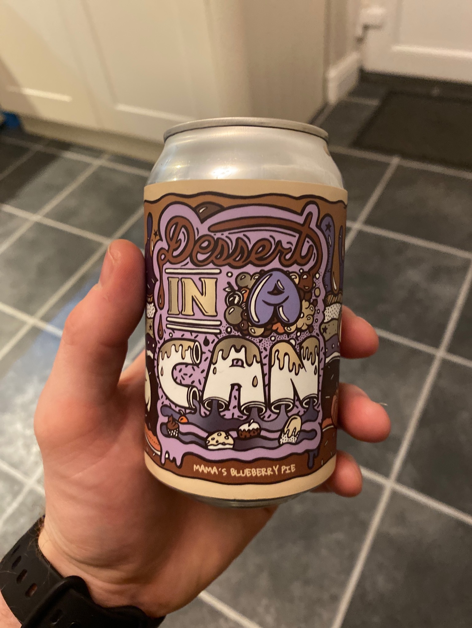 Dessert In A Can - Mama's Blueberry Pie, Norway