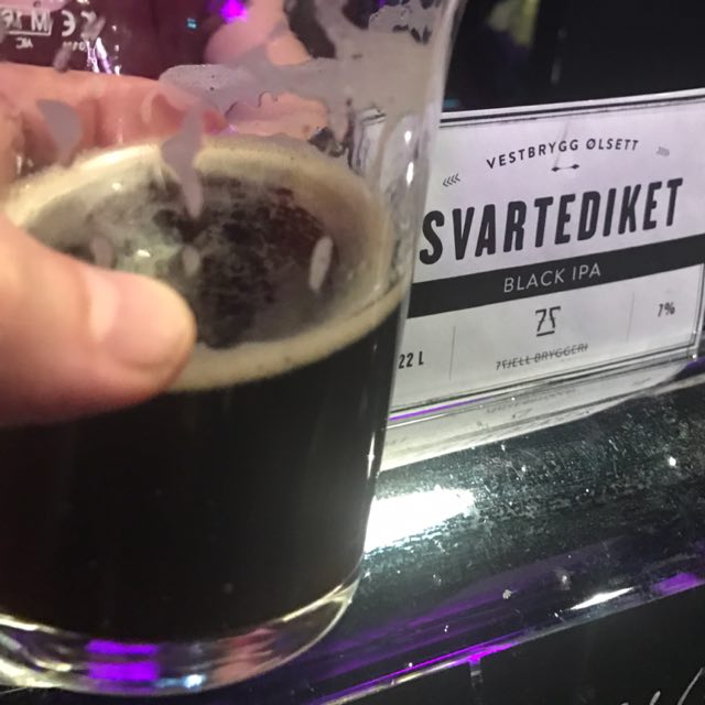Svartediket Black IPA, Norway