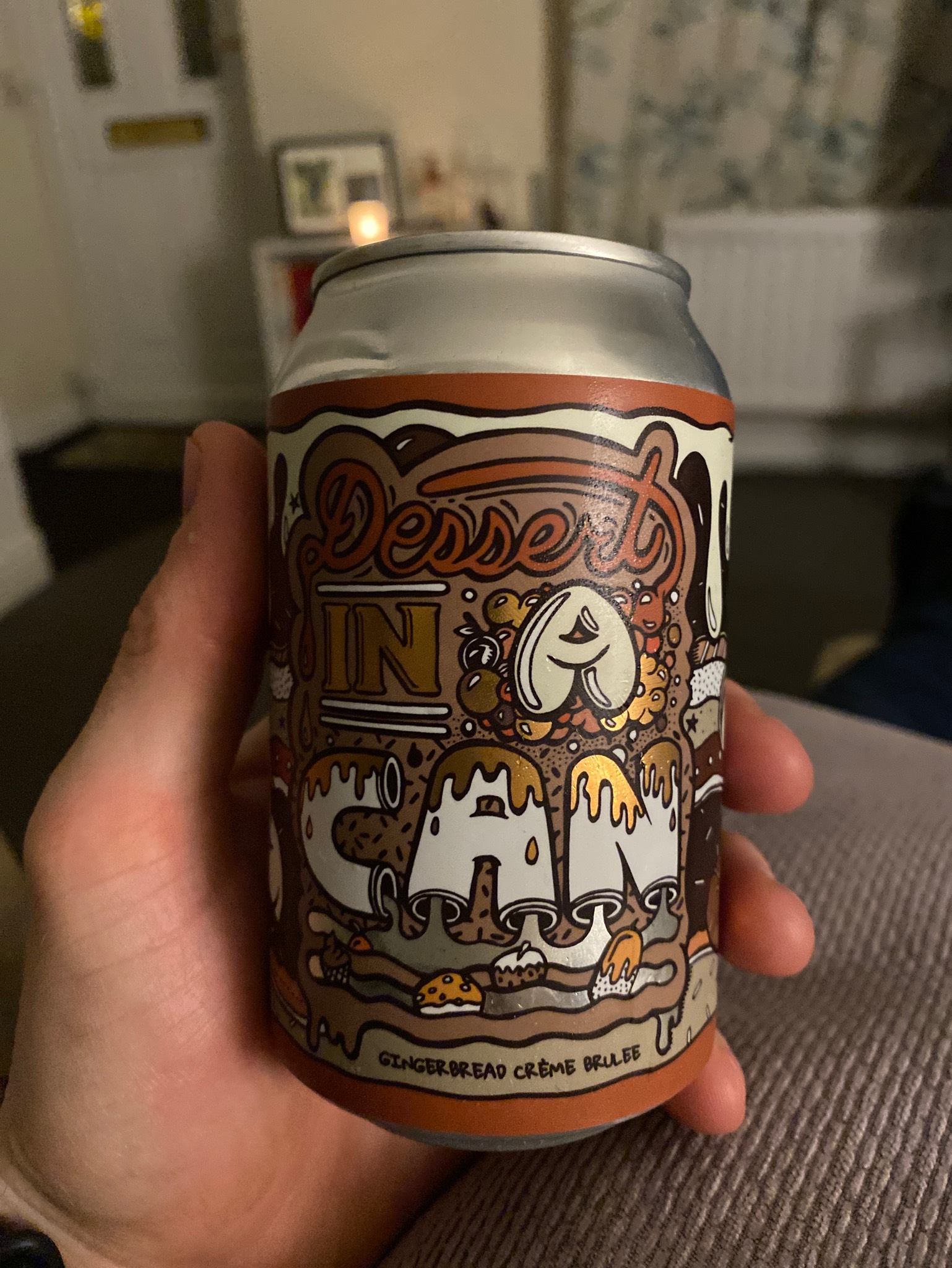 Dessert In A Can - Gingerbread Crème Brûlée, Norway