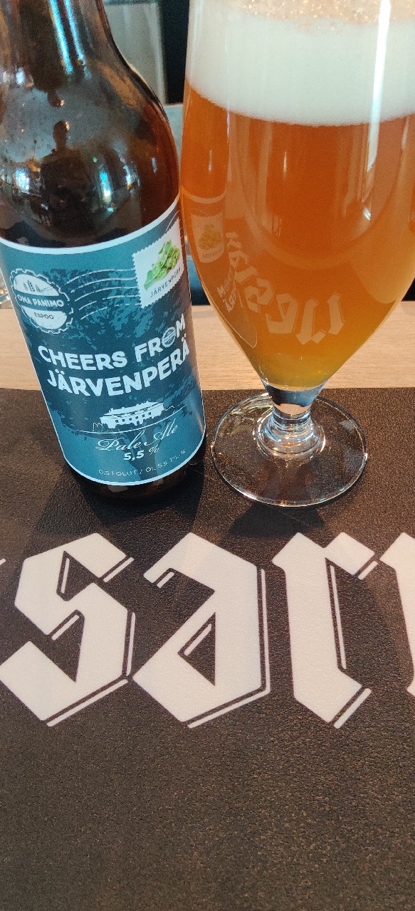 Cheers from Järvenperä, Finland