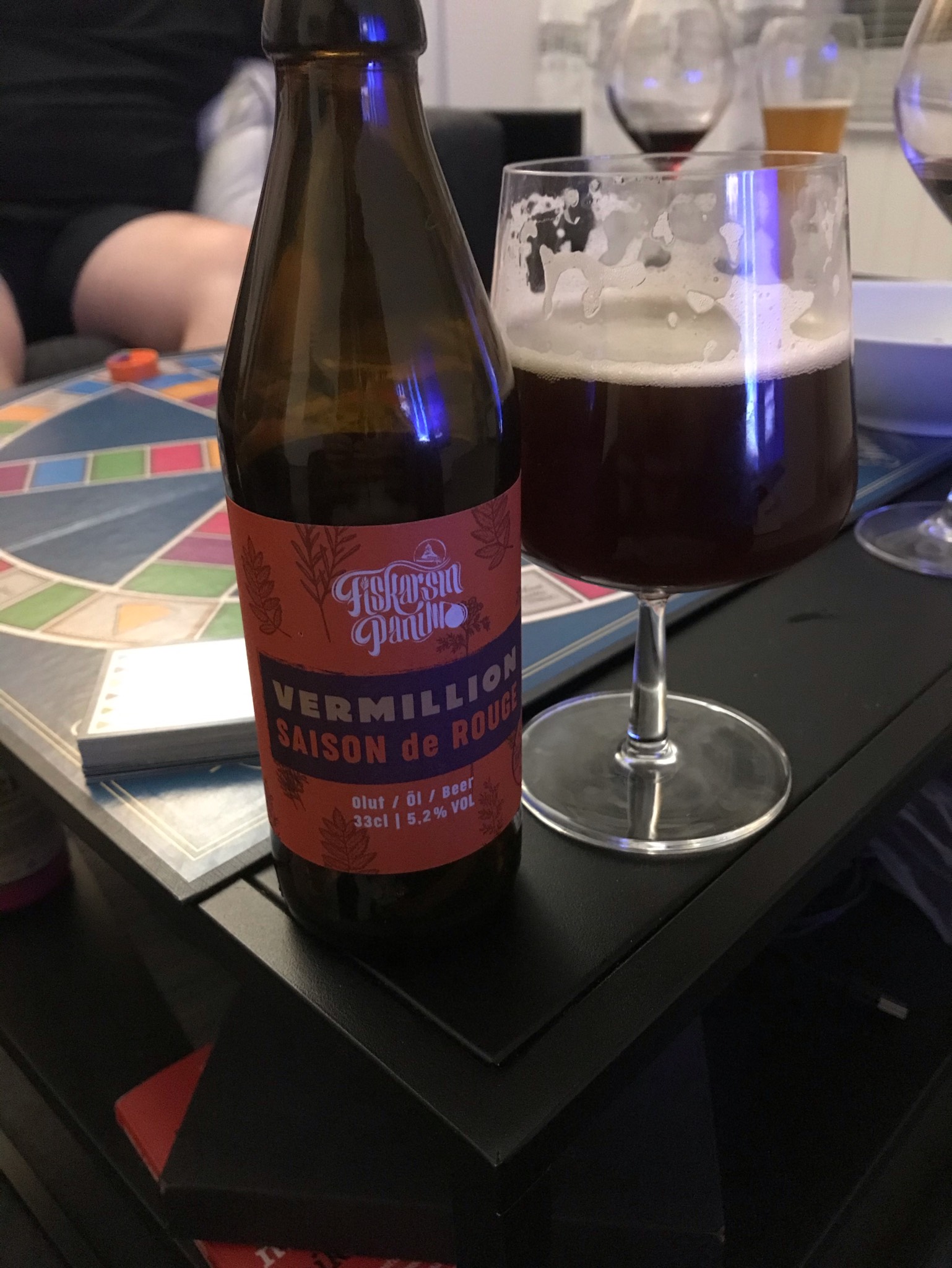 Vermillion Saison de Rouge, Finland