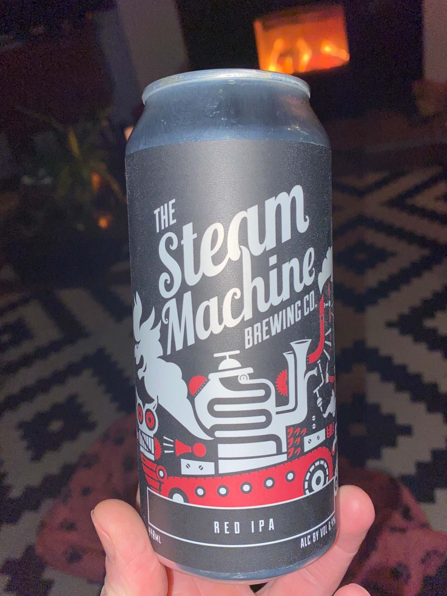 The Steam Machine Red IPA, England