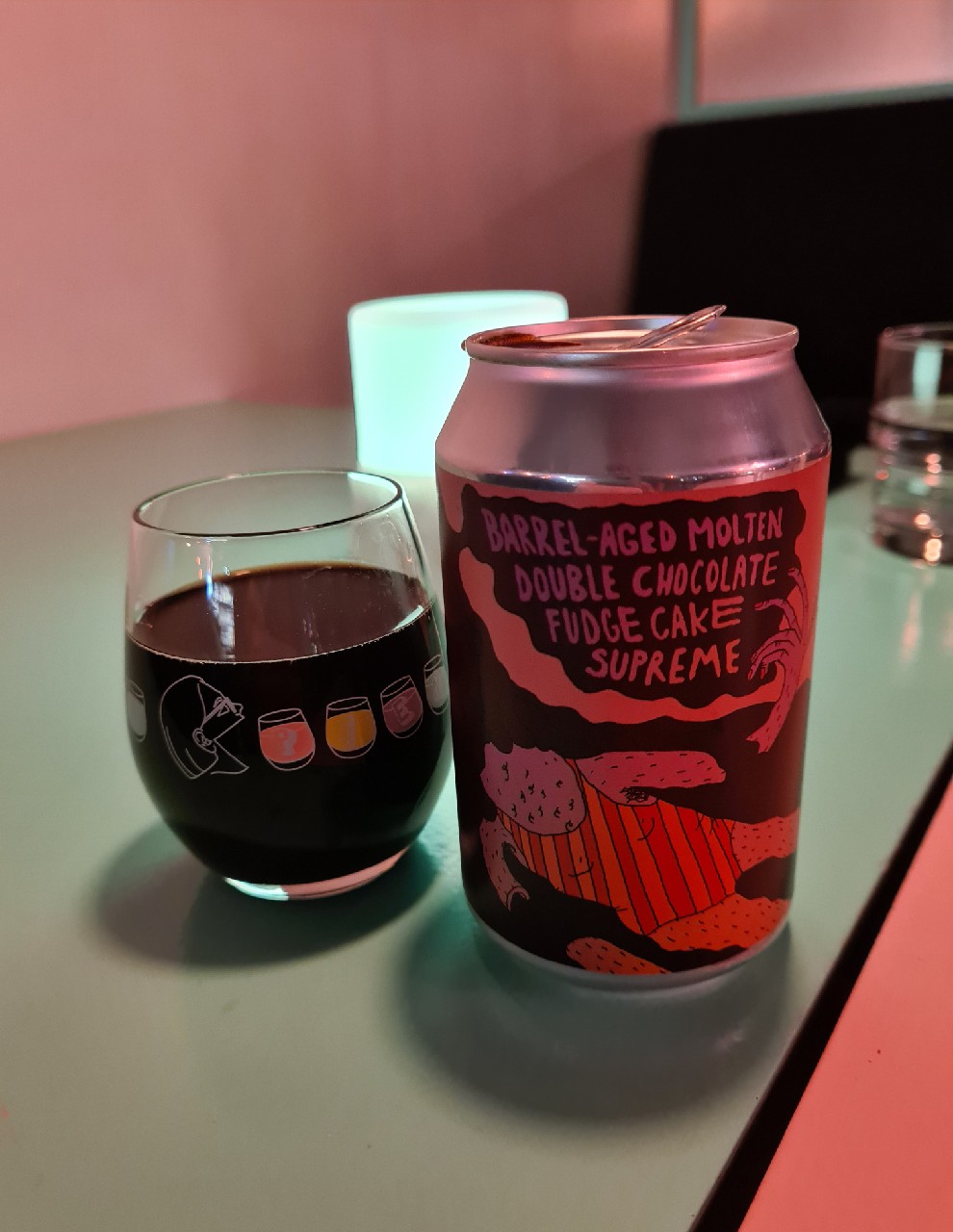 Barrel-Aged Molten Double Chocolate Fudge Cake Supreme, Norway