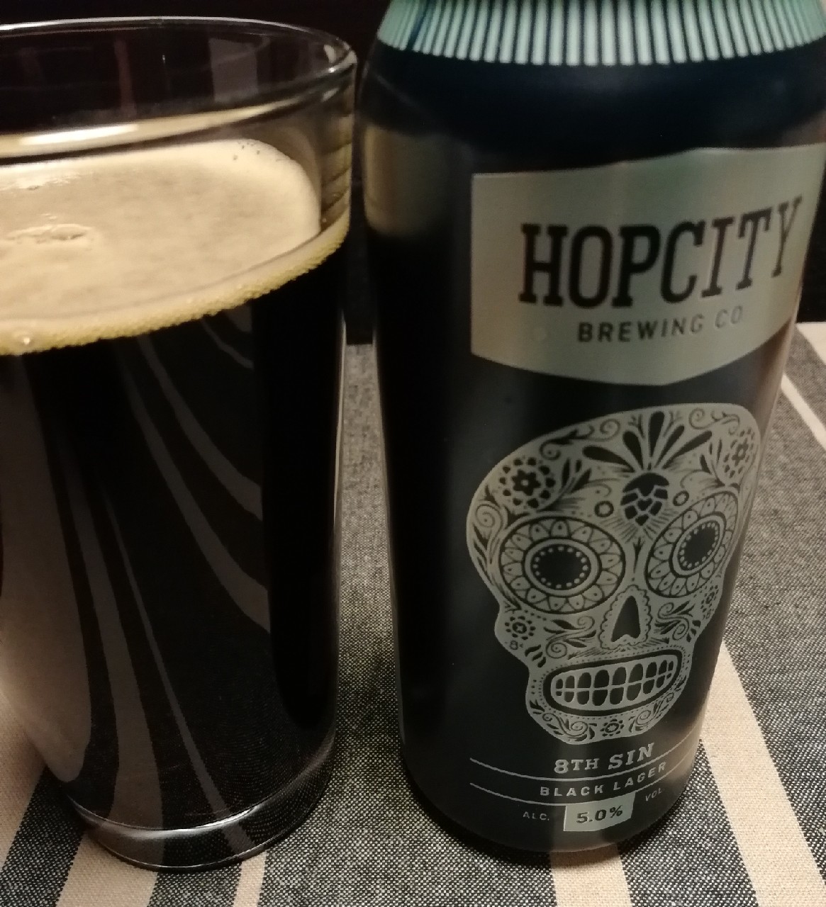 8th Sin Black Lager, Canada