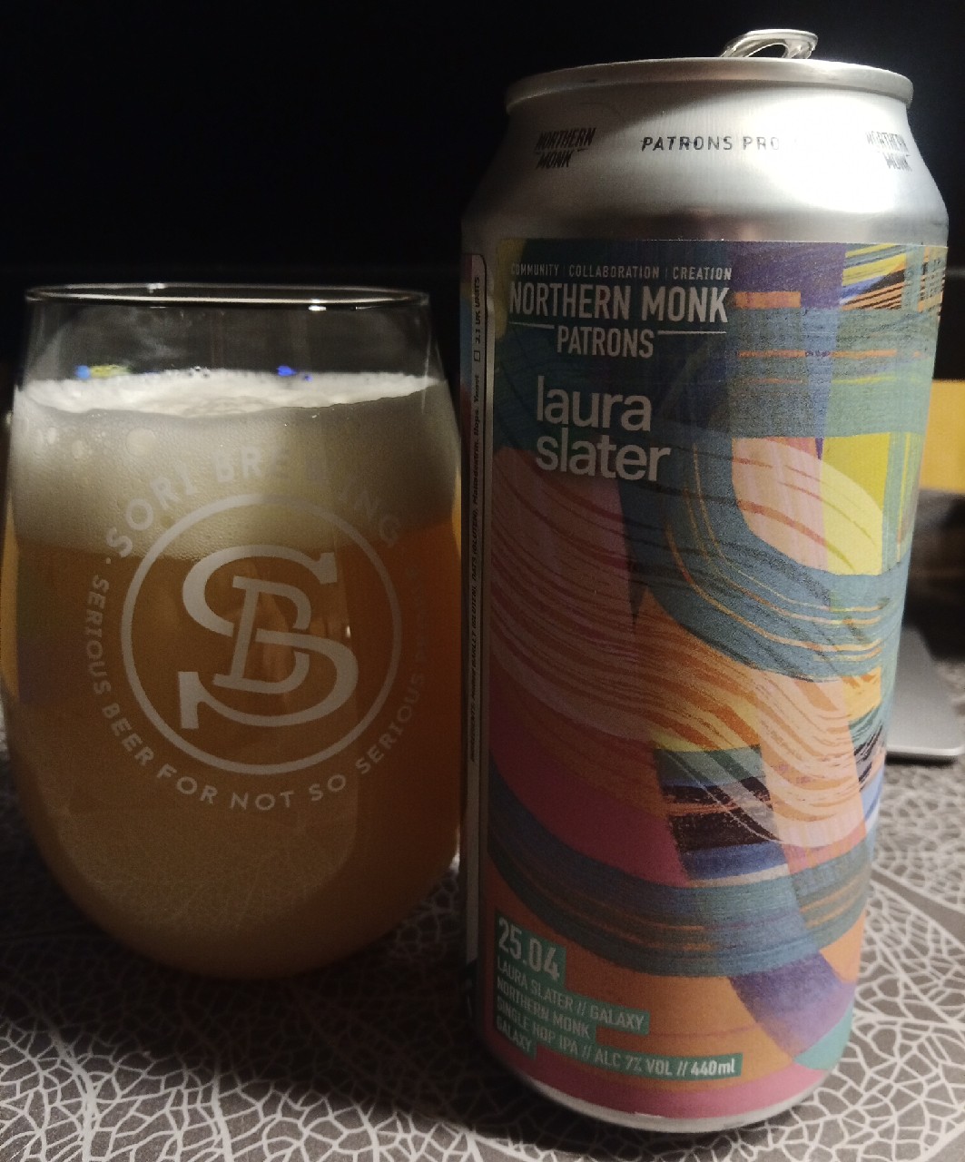 Patrons Project 25.04 // Laura Slater // Single hop // Galaxy, England