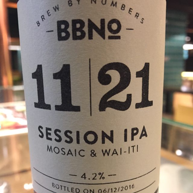 11|21 Session IPA - Mosaic & Wai-Iti, England