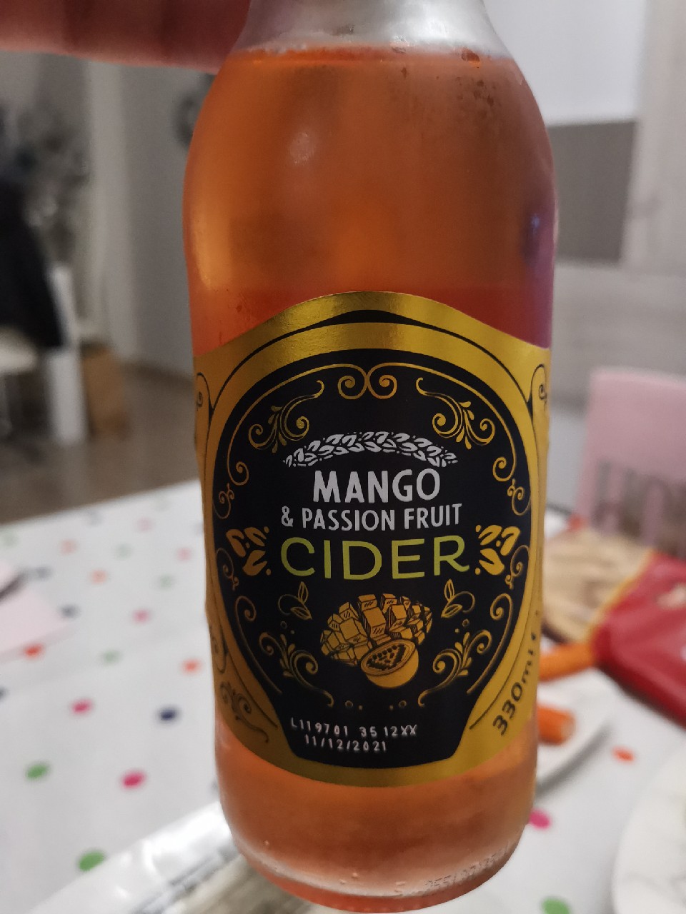 Mango & Passion Fruit Cider, England