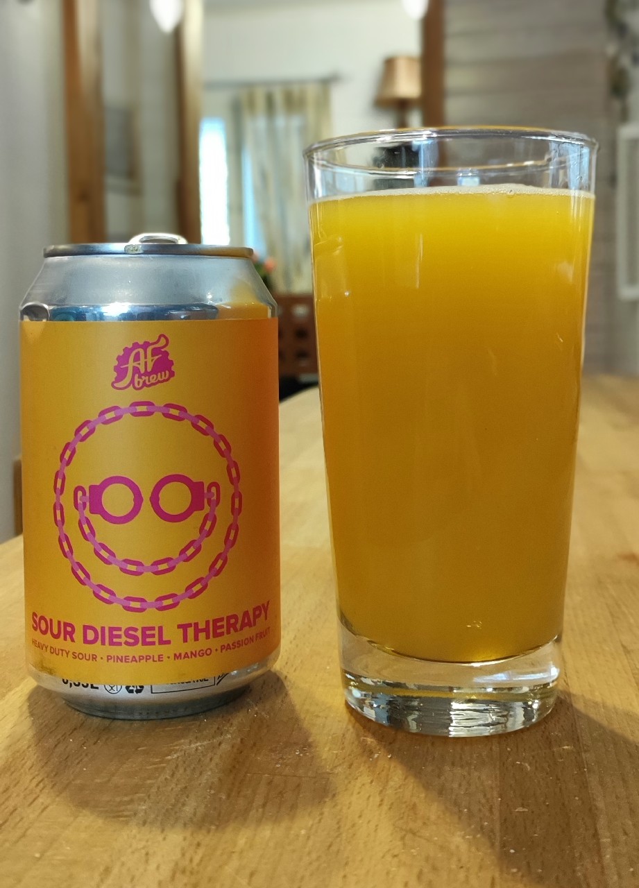 Sour Diesel Therapy: Pineapple - Mango - Passion Fruit, Russia