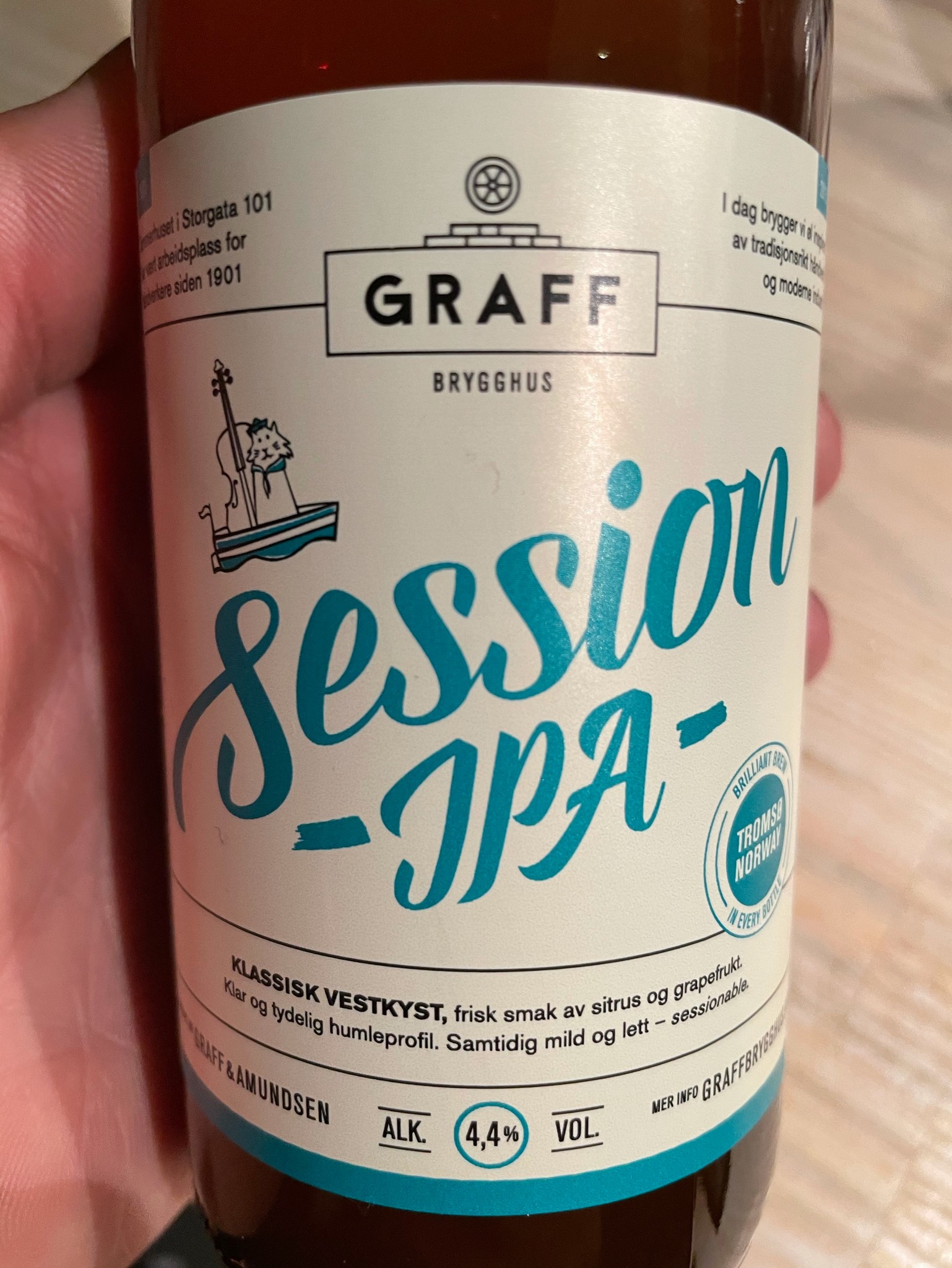 Graff Session IPA, Norway