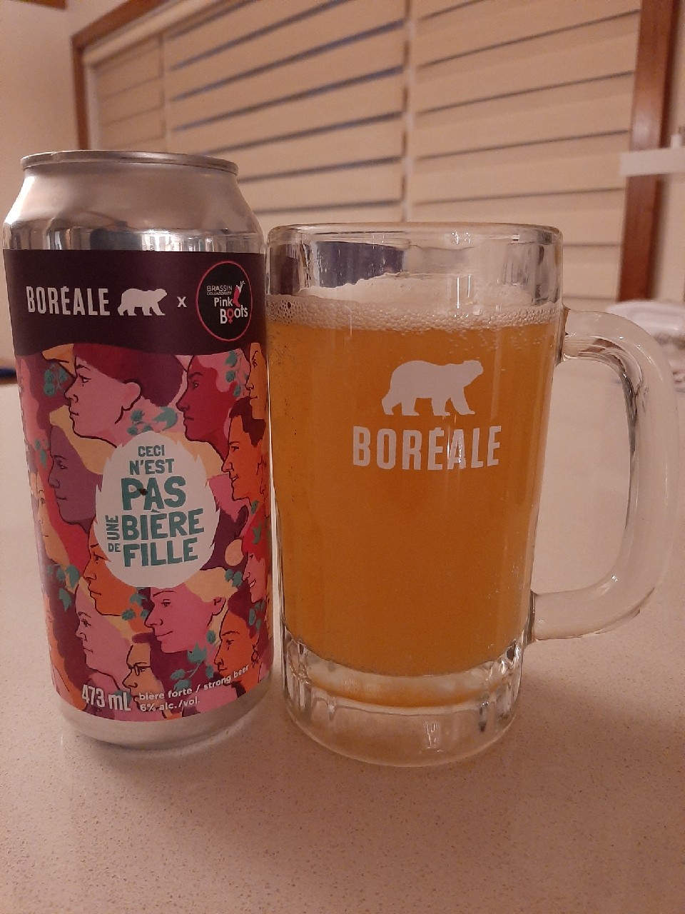 Ceci n'est pas une bière de fille, Canada