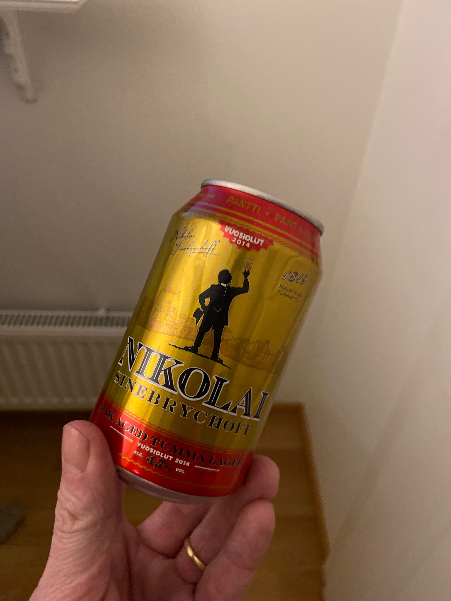 Nikolai Vuosiolut 2014 Oak Aged Tumma Lager, Finland